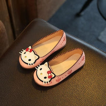 Load image into Gallery viewer, 2019 Children's Shoes Girls Spring And Autumn New Cartoon Hello Kittys Princess Peas Shoes Girls Baby Toddler Shoes Kids Leisure