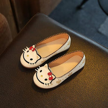 Load image into Gallery viewer, 2019 Children's Shoes Girls Spring And Autumn New Cartoon Hello Kittys Princess Peas Shoes Girls Baby Toddler Shoes Kids Leisure