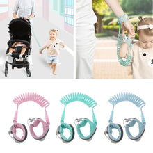Load image into Gallery viewer, Adjustable Kids Safety Harness Child Wrist Leash Anti-lost Link Children Belt Walking Assistant Baby Walker Wristband 1.5-2.5m
