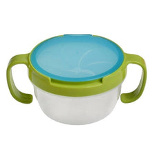 Load image into Gallery viewer, Baby Toddler Feeding Bowl Dinnerware Snack Biscuits Food Keeper Children Spill Proof Double Handle Cup Container Traveling
